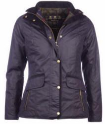 Barbour beaufort sales womens purple